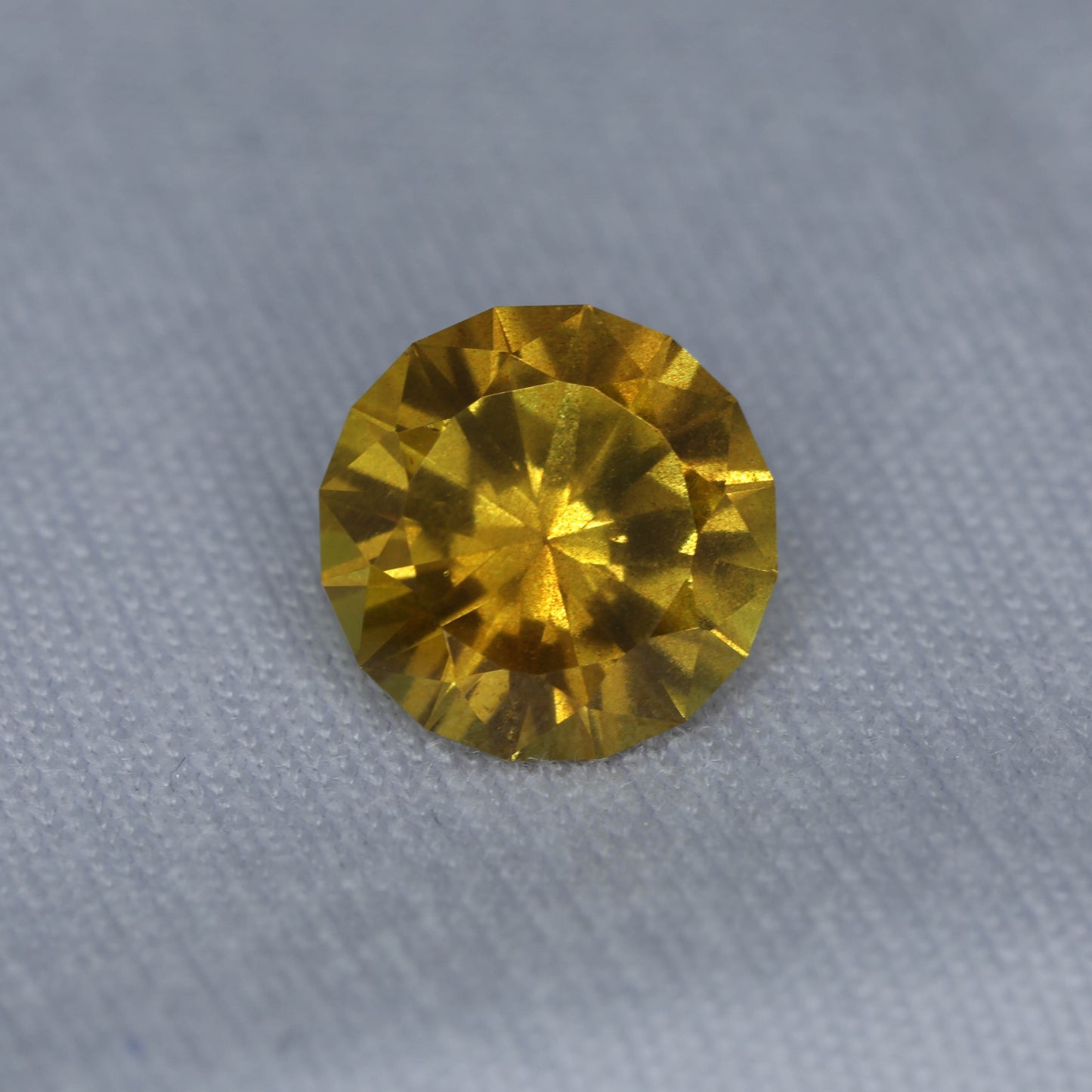 Unheated Orange Sunburst Sapphire From Umba, Tanzania