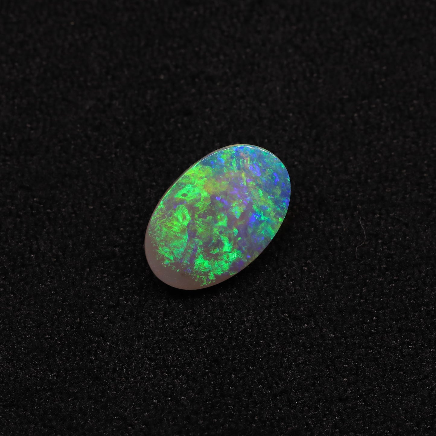 Dark Opal From Lightning Ridge, Australia