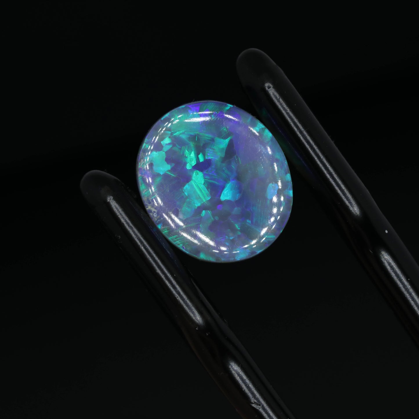 Black Opal From Lightning Ridge, Australia