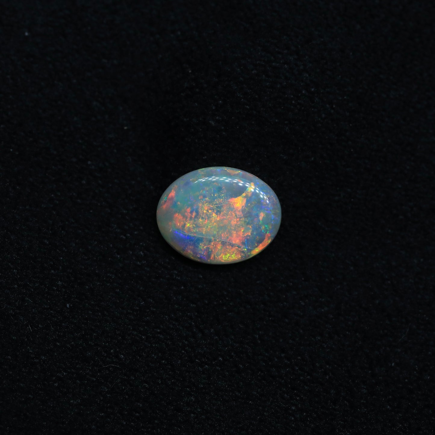 White Opal From Lightning Ridge, Australia