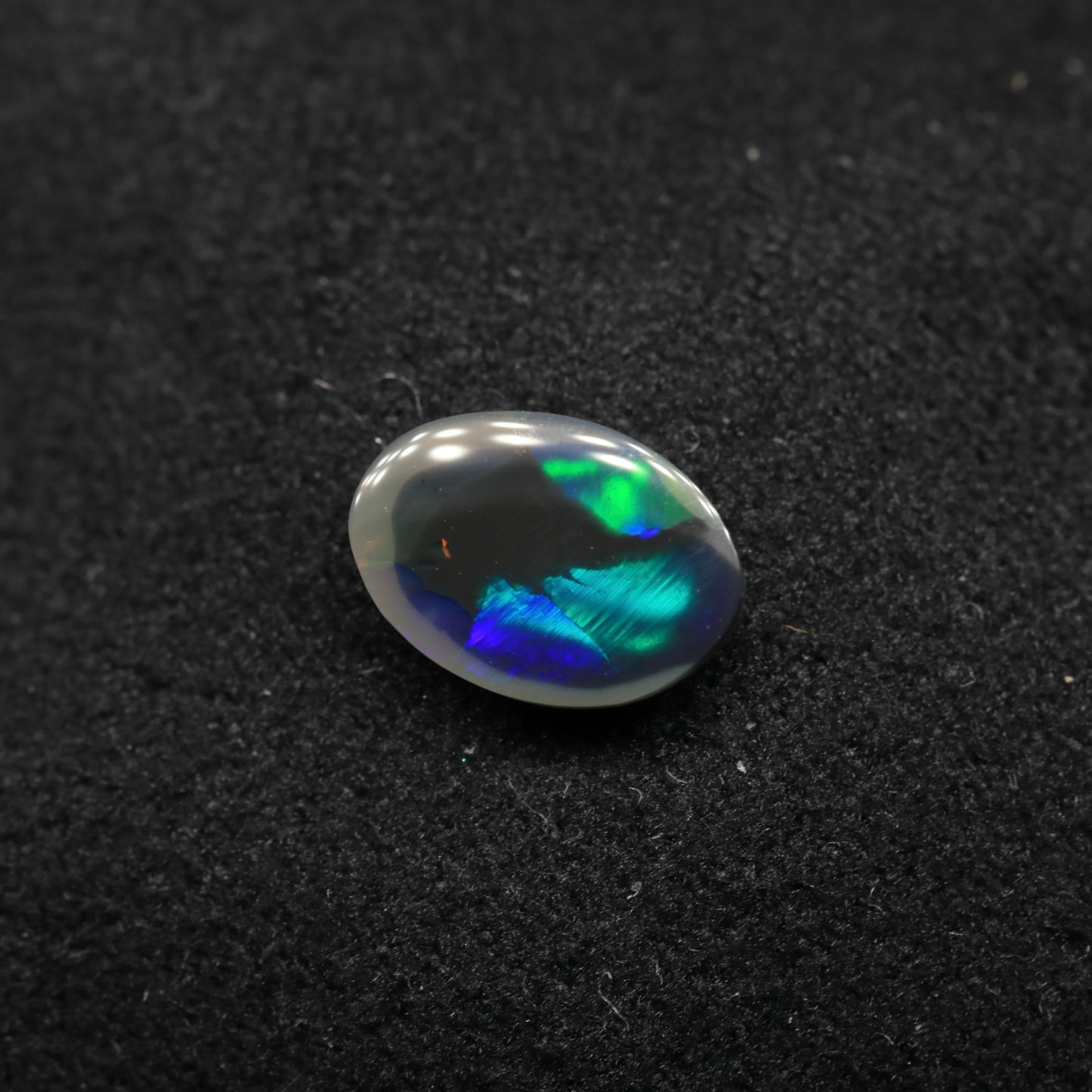 Black Crystal Nobby Opal From Lightning Ridge