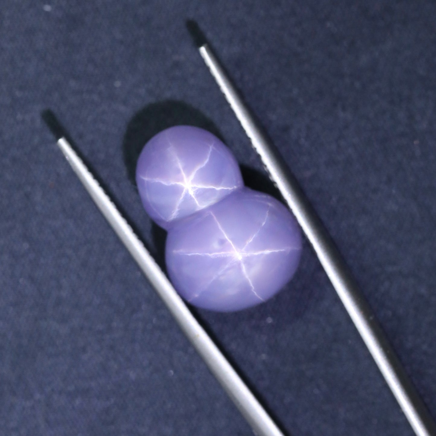 Unique Violet “Lavender” Twin Star Sapphire From Sri-Lanka