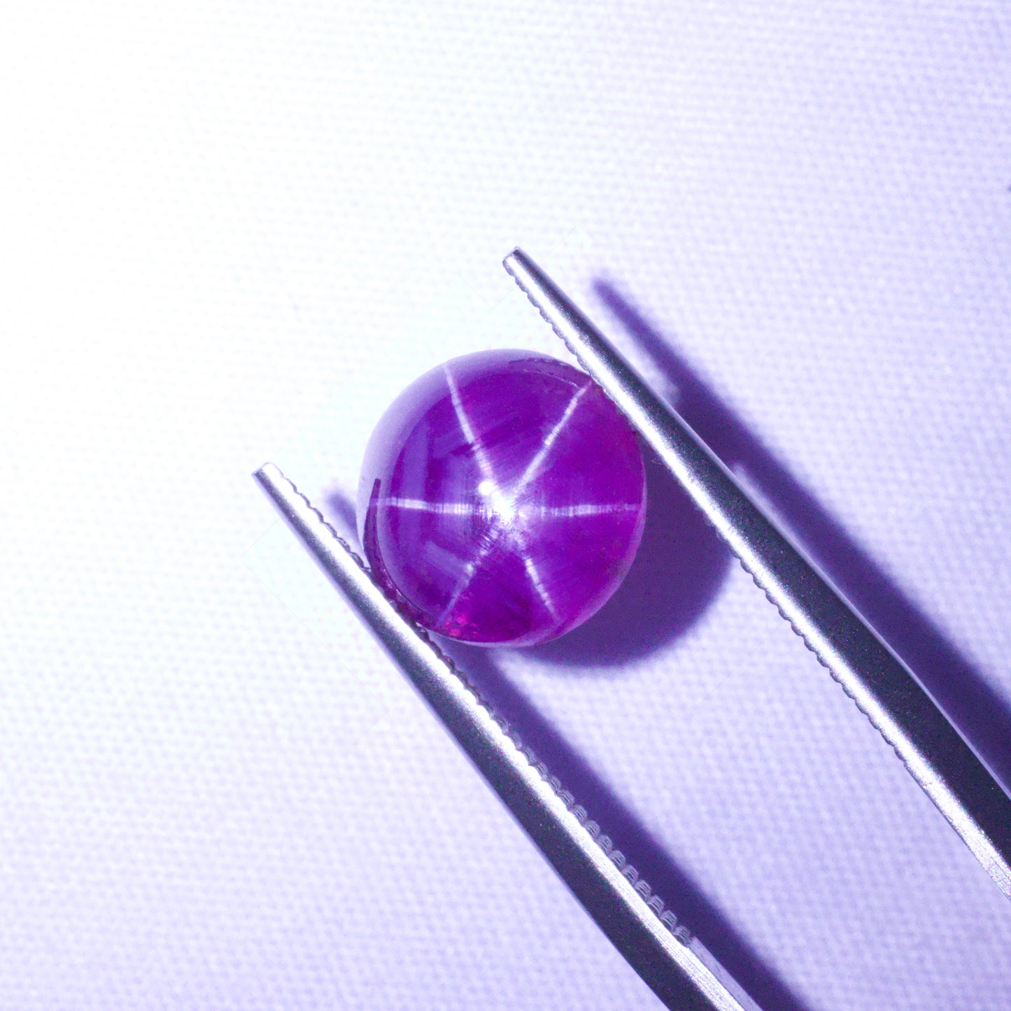 Natural Hot Pink/Purple Trapiche Star Sapphire From Sri-Lanka
