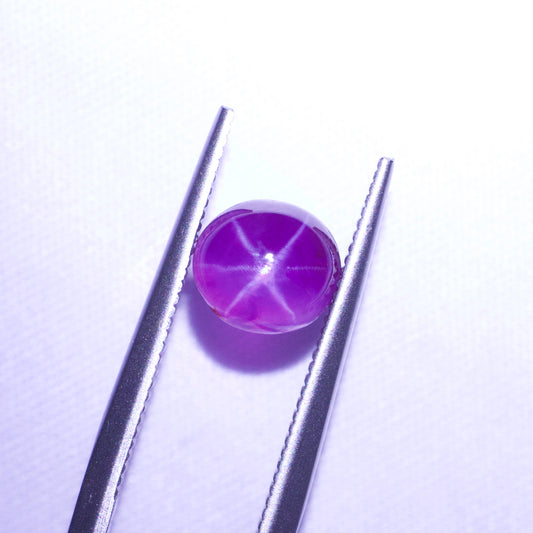 Natural Hot Pink/Purple Star Sapphire From Sri-Lanka