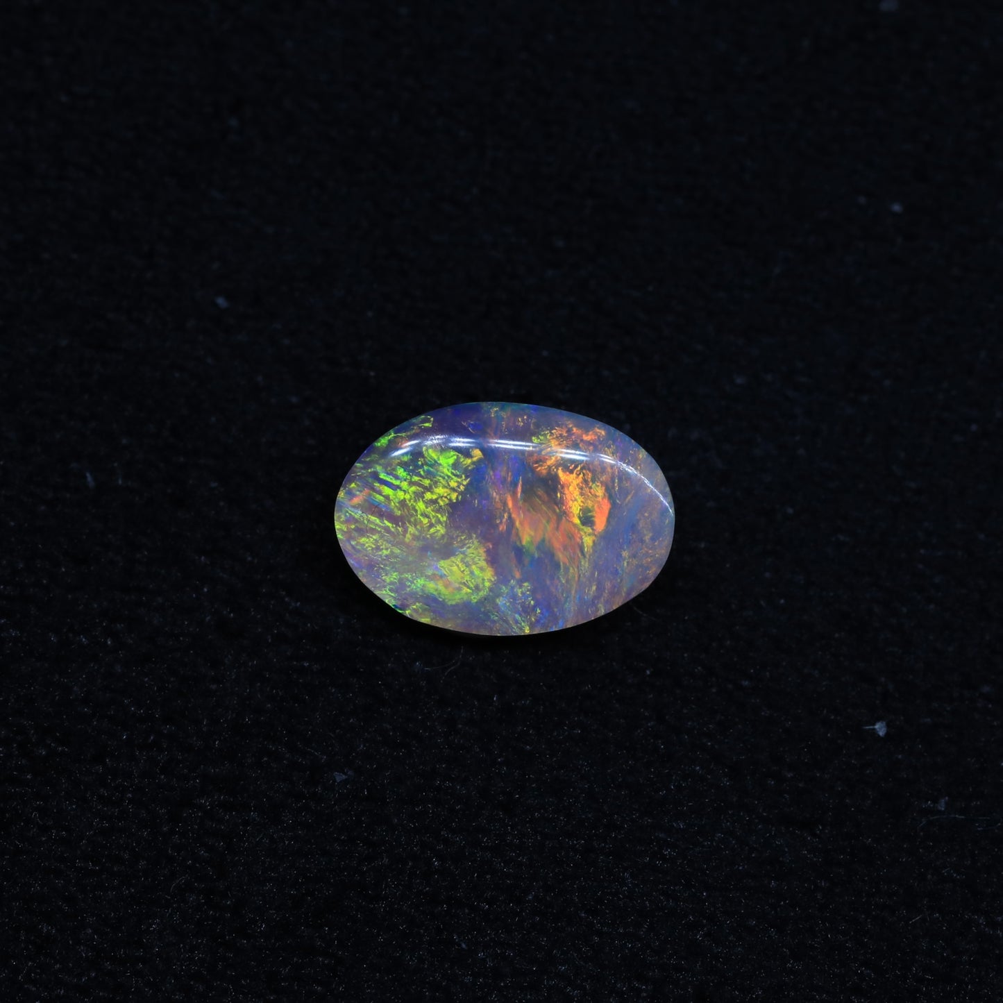 Dark Opal From Lightning Ridge, Australia