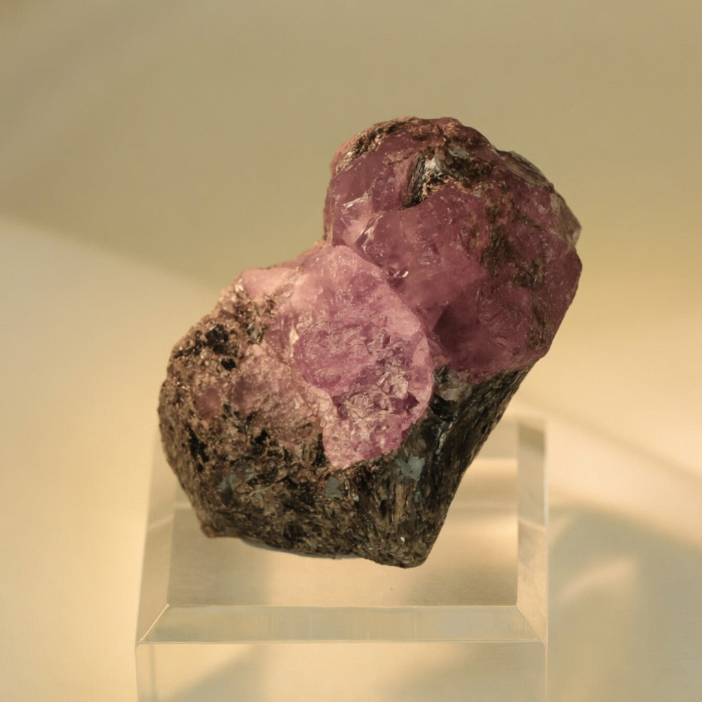 Alexandrite Specimen Vivid Color Change From Ural, Russia
