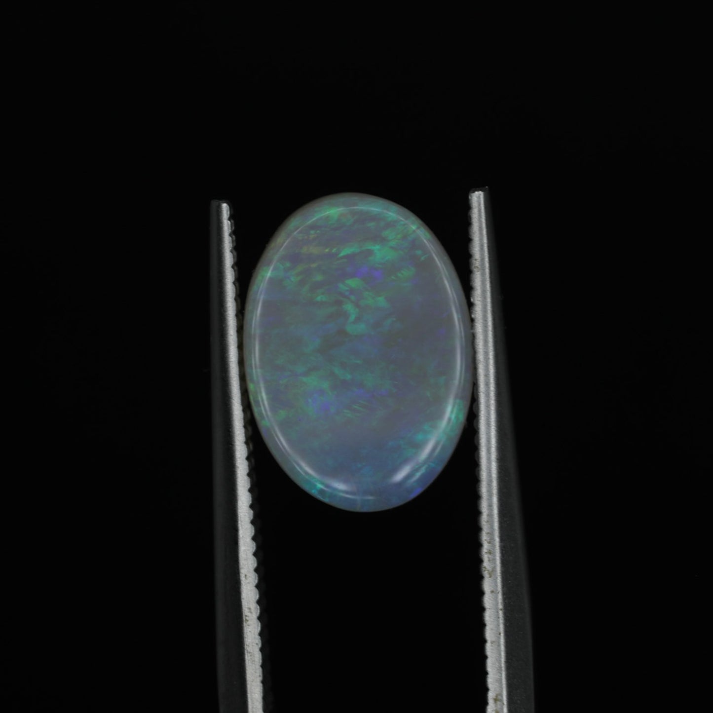 Dark Opal From Lightning Ridge, Australia