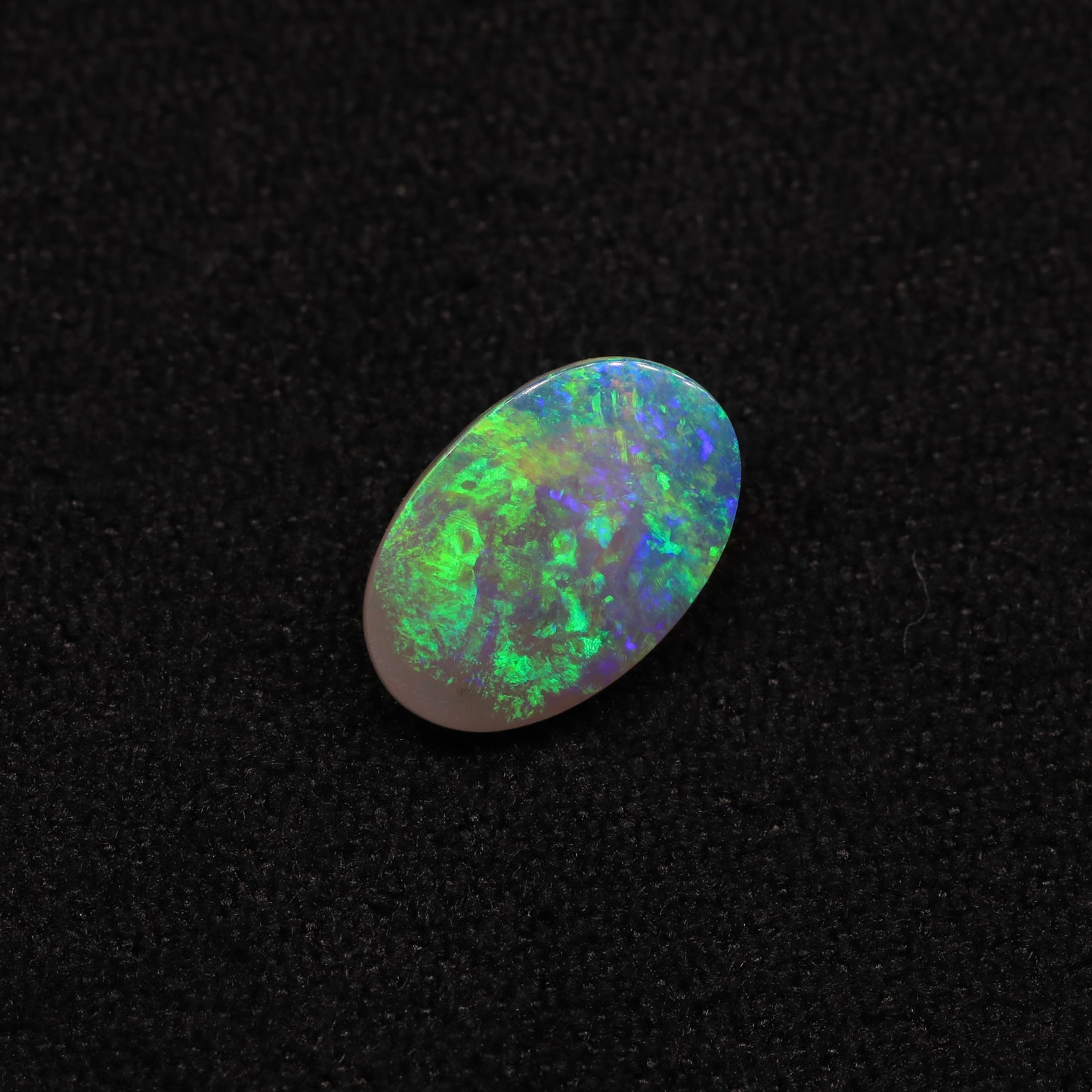 Dark Opal From Lightning Ridge, Australia