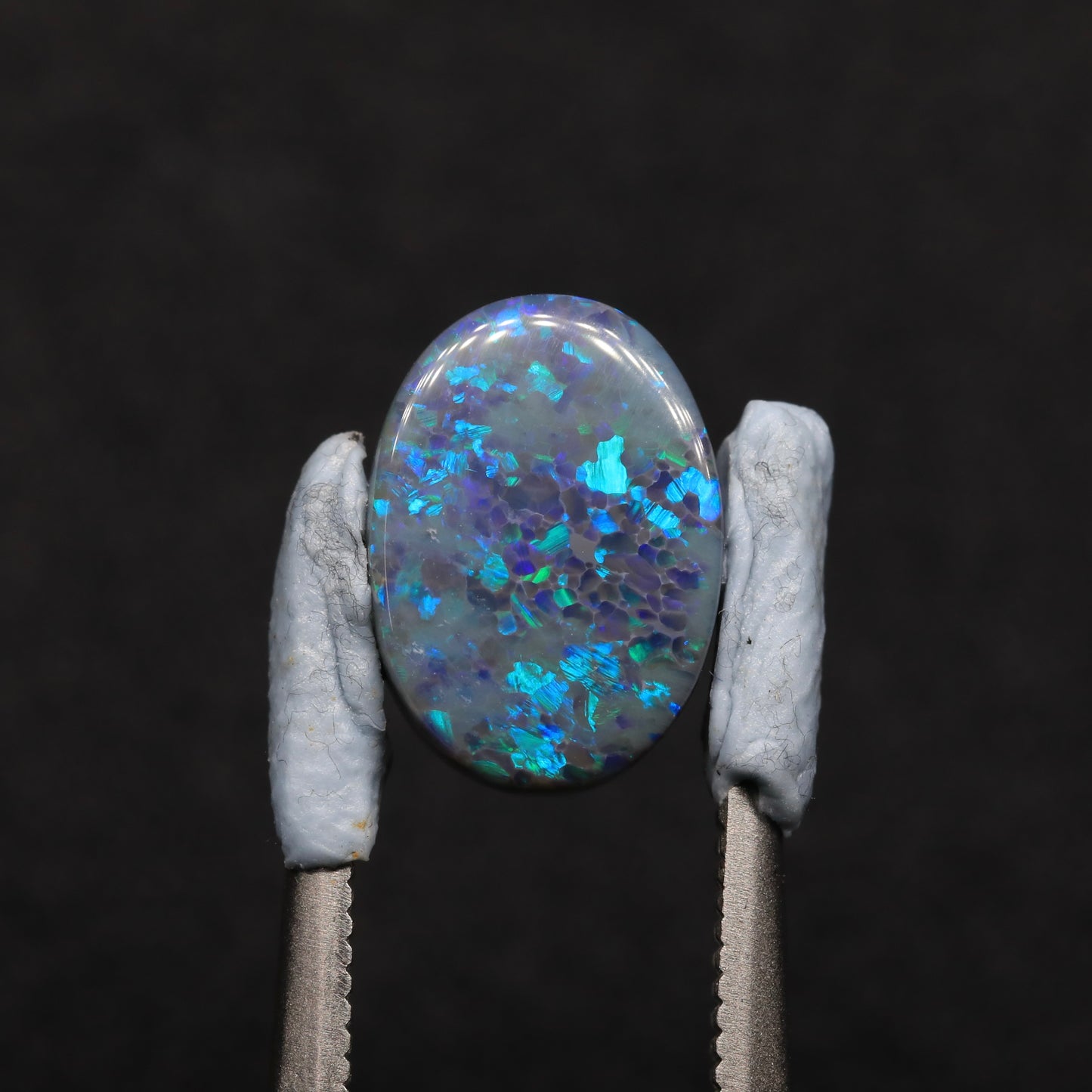 Black Opal From Lightning Ridge, Australia
