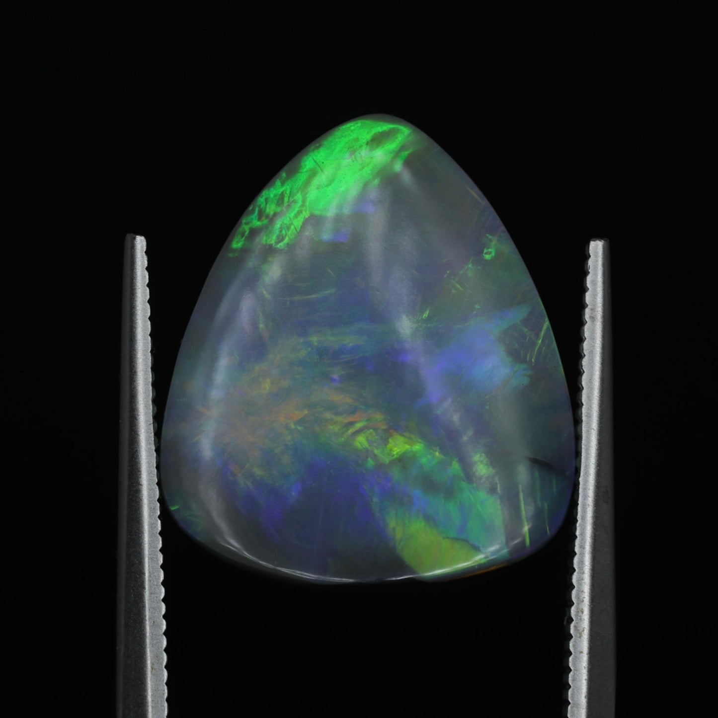 Semi Black Opal From Lightning Ridge, Australia