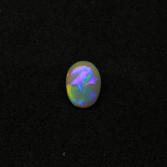 White Opal From Lightning Ridge, Australia