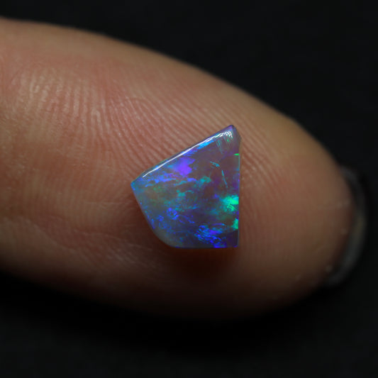 Black Crystal Opal From Lightning Ridge, Australia