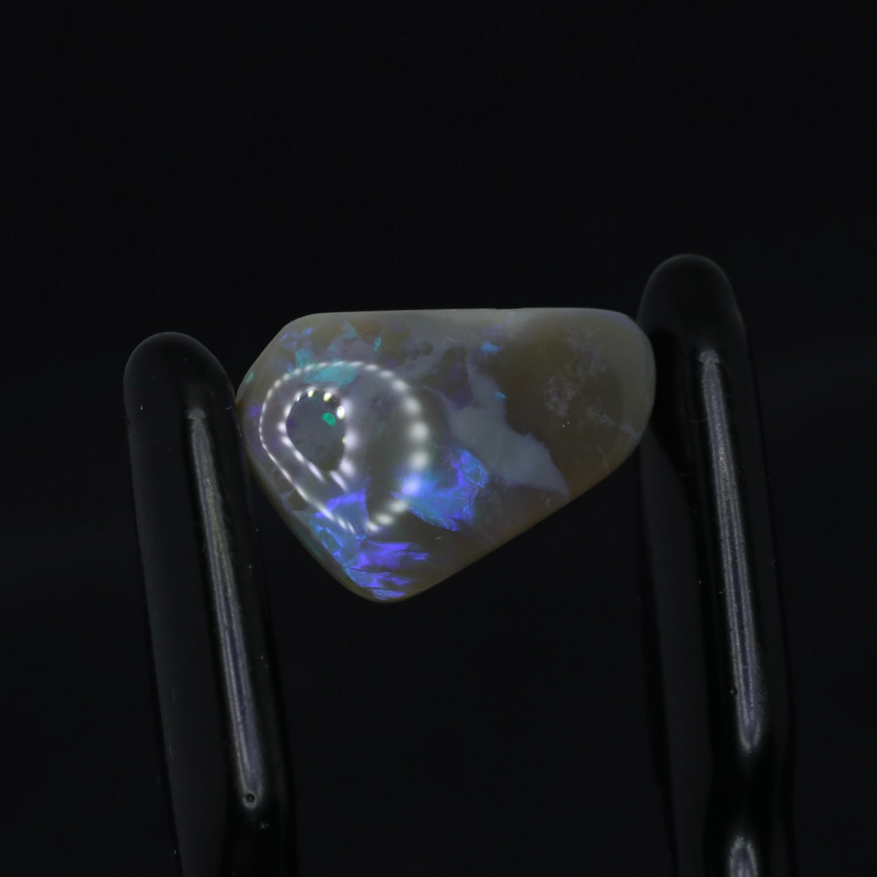 Dark Opal from Lightning Ridge, Australia