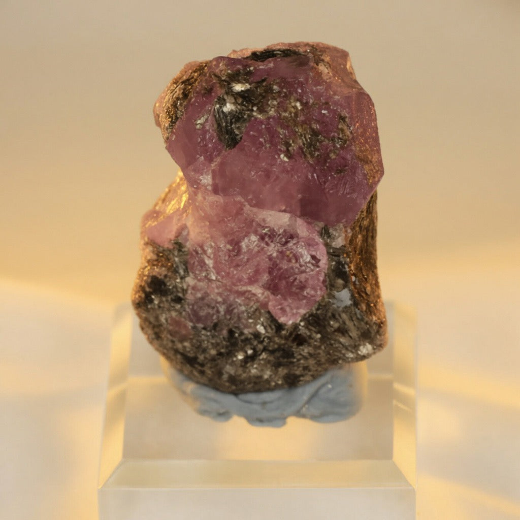 Alexandrite Specimen Vivid Color Change From Ural, Russia