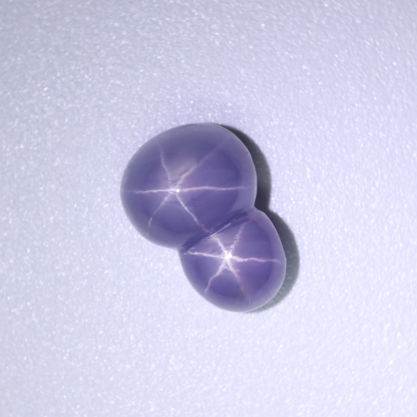 Unique Violet “Lavender” Twin Star Sapphire From Sri-Lanka