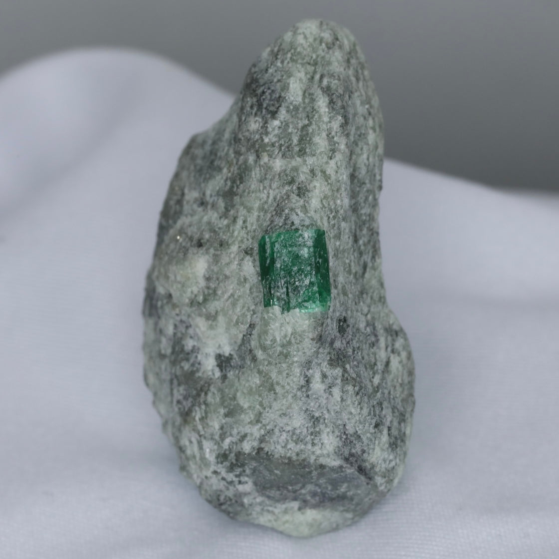 Emerald Crystals Specimen On Matrix From Swat, Pakistan