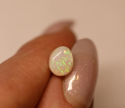 White Opal From Lightning Ridge, Australia